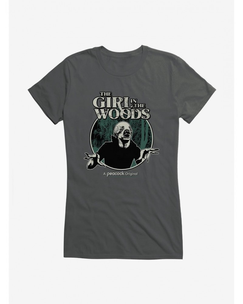 Peacock TV Girl In The Woods Brute Girls T-Shirt $8.57 T-Shirts