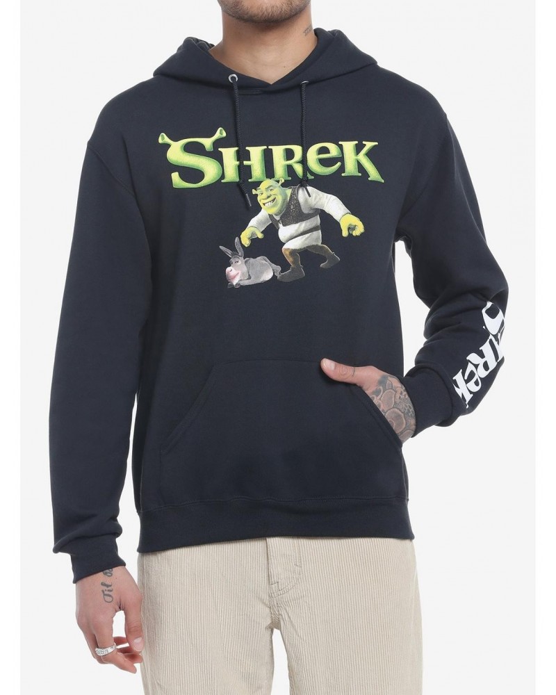 Shrek Duo Logo Hoodie $15.17 Hoodies