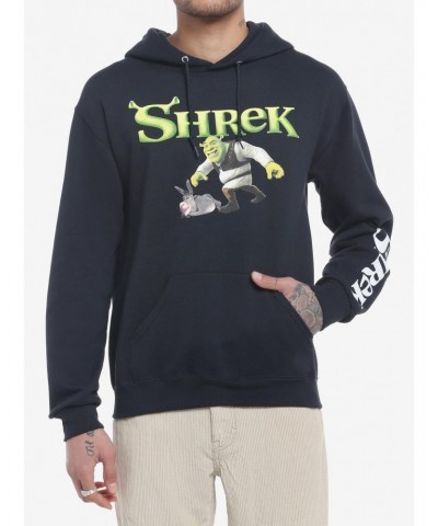 Shrek Duo Logo Hoodie $15.17 Hoodies