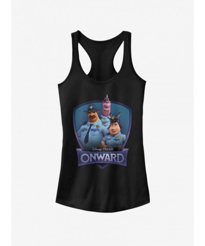 Disney Pixar Onward Police Group Girls Tank $8.02 Tanks