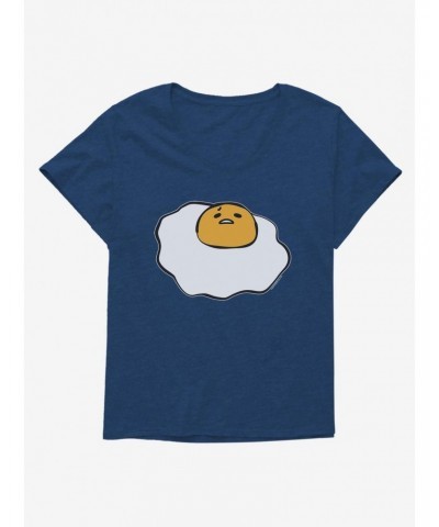 Gudetama Cooked Girls T-Shirt Plus Size $7.17 T-Shirts