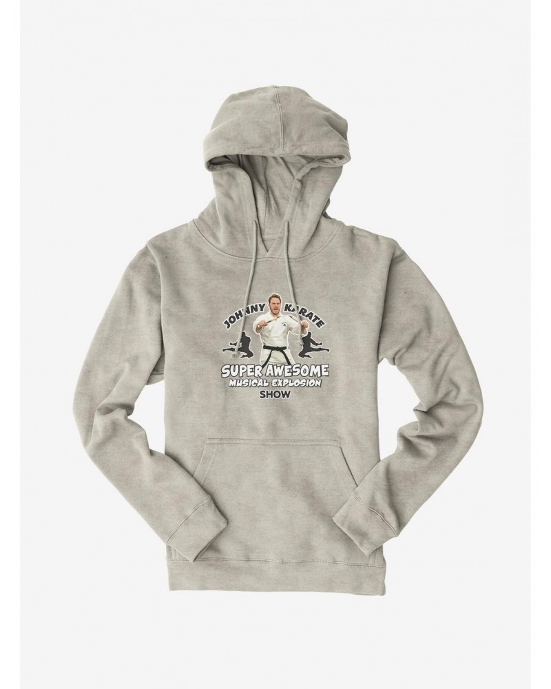 Parks And Recreation Johnny Karate Hoodie $14.14 Hoodies