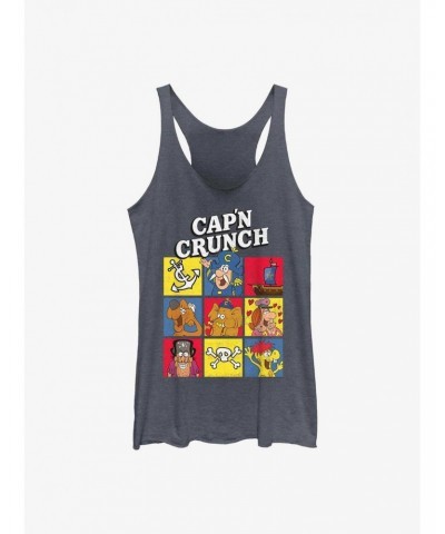 Capn Crunch Happy Crew Girls Raw Edge Tank $12.69 Tanks