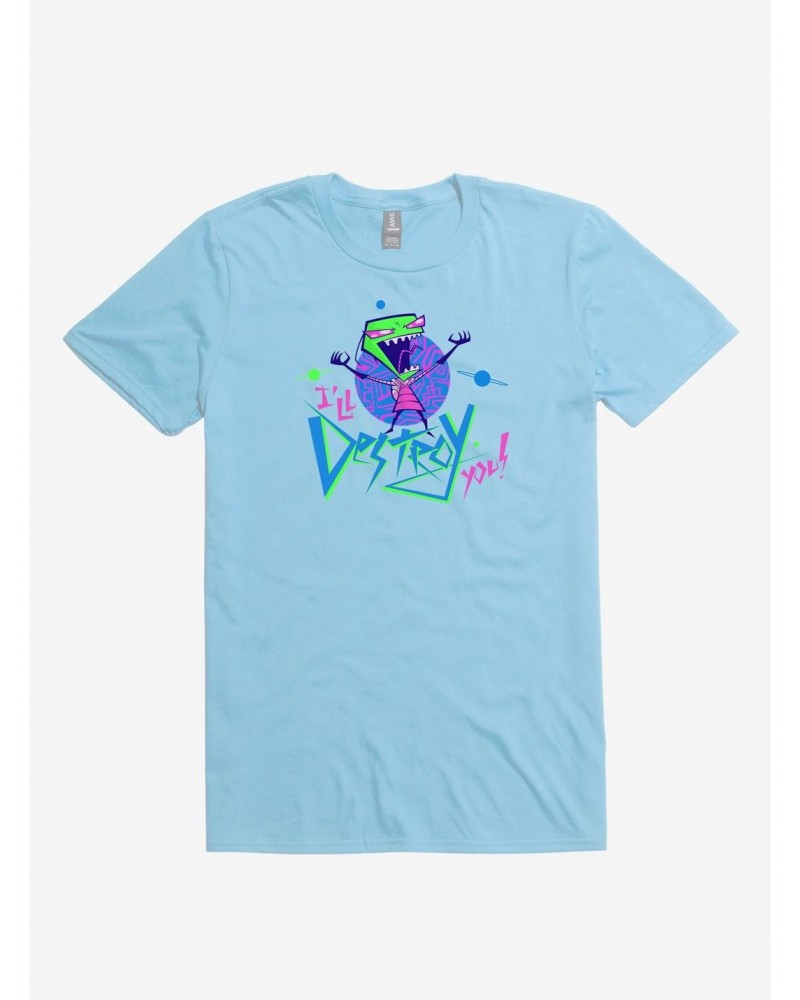 Invader Zim 90's Destroy You T-Shirt $8.29 T-Shirts