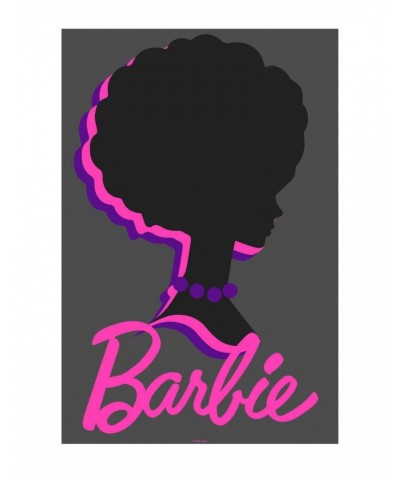 Barbie: Afro Barbie Silhouette Poster $7.02 Posters