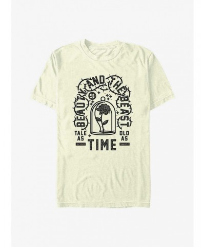 Disney Batb Tale As Old As Time Tattoo Look T-Shirt $8.84 T-Shirts