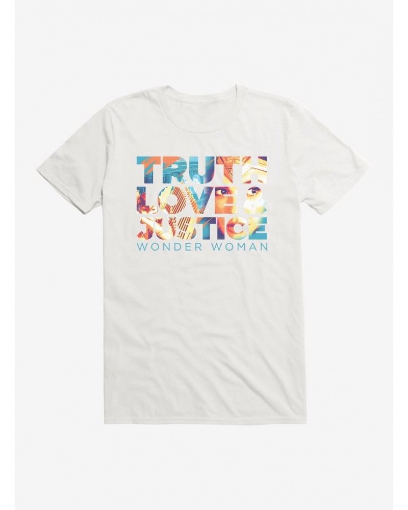 DC Comics Wonder Woman 1984 Truth, Love, And Justice T-Shirt $7.84 T-Shirts