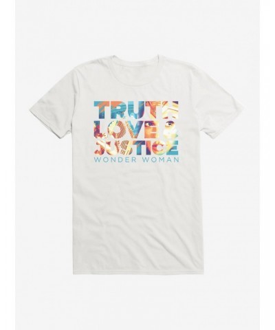 DC Comics Wonder Woman 1984 Truth, Love, And Justice T-Shirt $7.84 T-Shirts