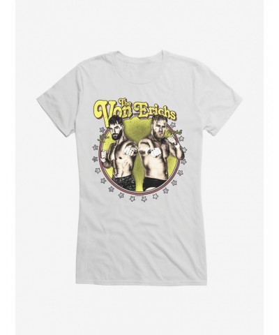 Major League Wrestling The Von Erichs Retro Girls T-Shirt $7.37 T-Shirts