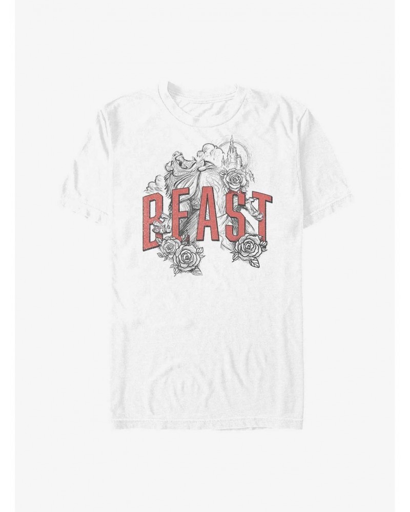 Disney Beauty and the Beast Sketch T-Shirt $11.47 T-Shirts