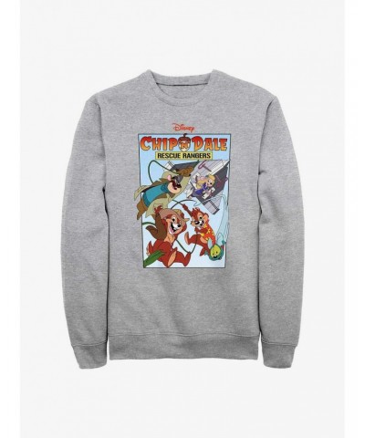 Disney Chip 'n Dale: Rescue Rangers Cover Sweatshirt $16.97 Sweatshirts