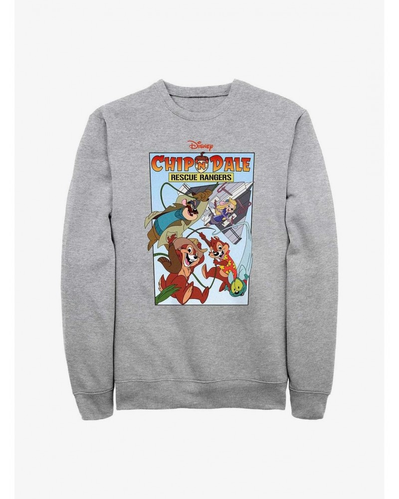 Disney Chip 'n Dale: Rescue Rangers Cover Sweatshirt $16.97 Sweatshirts