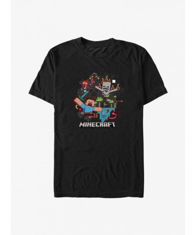 Minecraft Party T-Shirt $7.27 T-Shirts