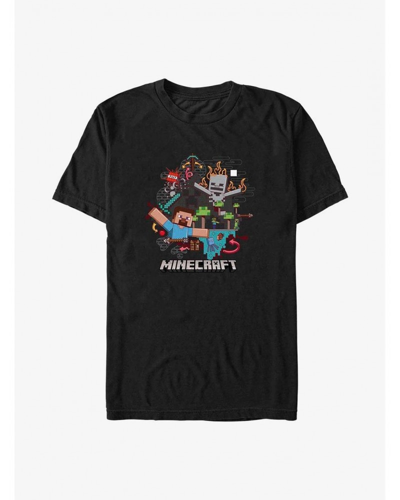 Minecraft Party T-Shirt $7.27 T-Shirts