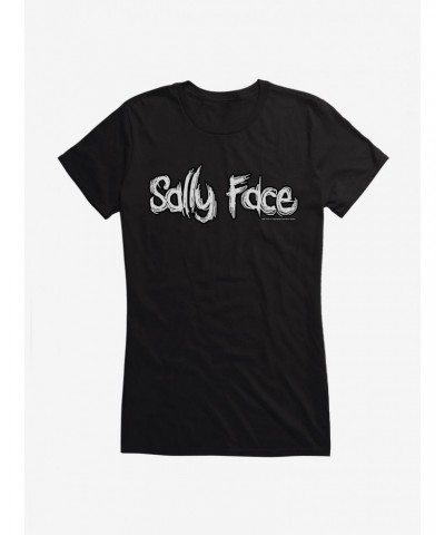 Sally Face Title Script Girls T-Shirt $9.56 T-Shirts