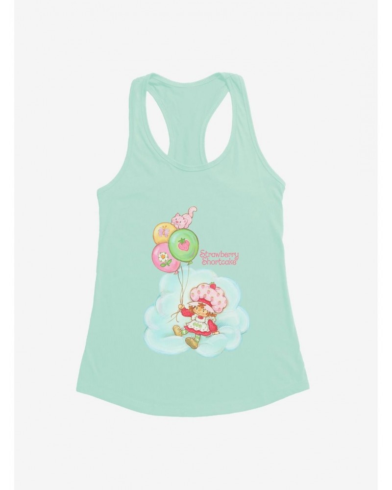 Strawberry Shortcake Balloons And Custard Girls Tank $7.37 Tanks