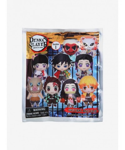 Demon Slayer: Kimetsu No Yaiba Series 1 Blind Bag Figural Key Chain $4.09 Key Chains