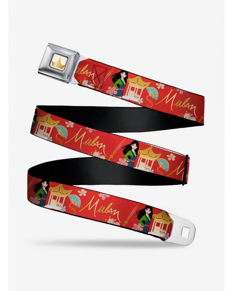 Disney Mulan Gazebo Flowers Seatbelt Belt $8.22 Belts