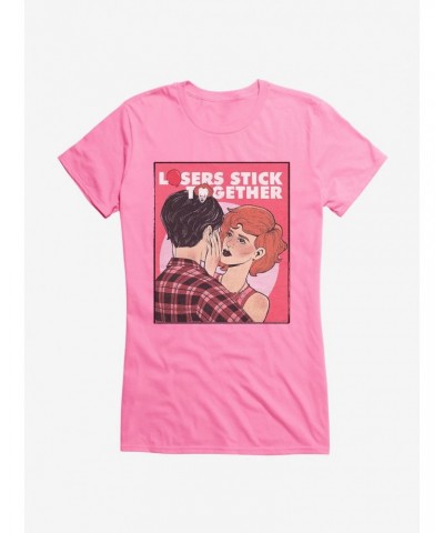 IT2 Losers Stick Together Girls T-Shirt $8.96 T-Shirts