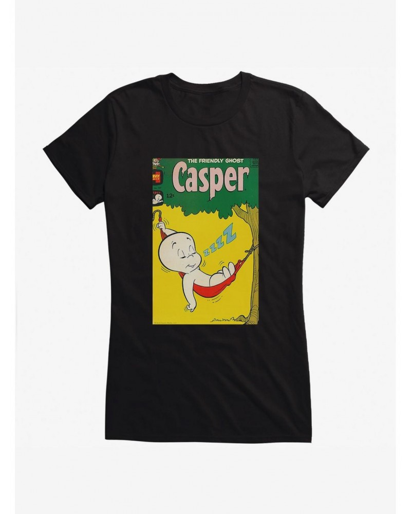 Casper The Friendly Ghost Naptime Comic Cover Girls T-Shirt $9.46 T-Shirts