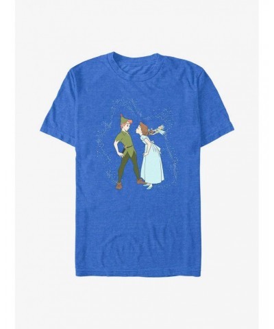 Disney Tinker Bell Peter & Wendy Kiss T-Shirt $7.14 T-Shirts