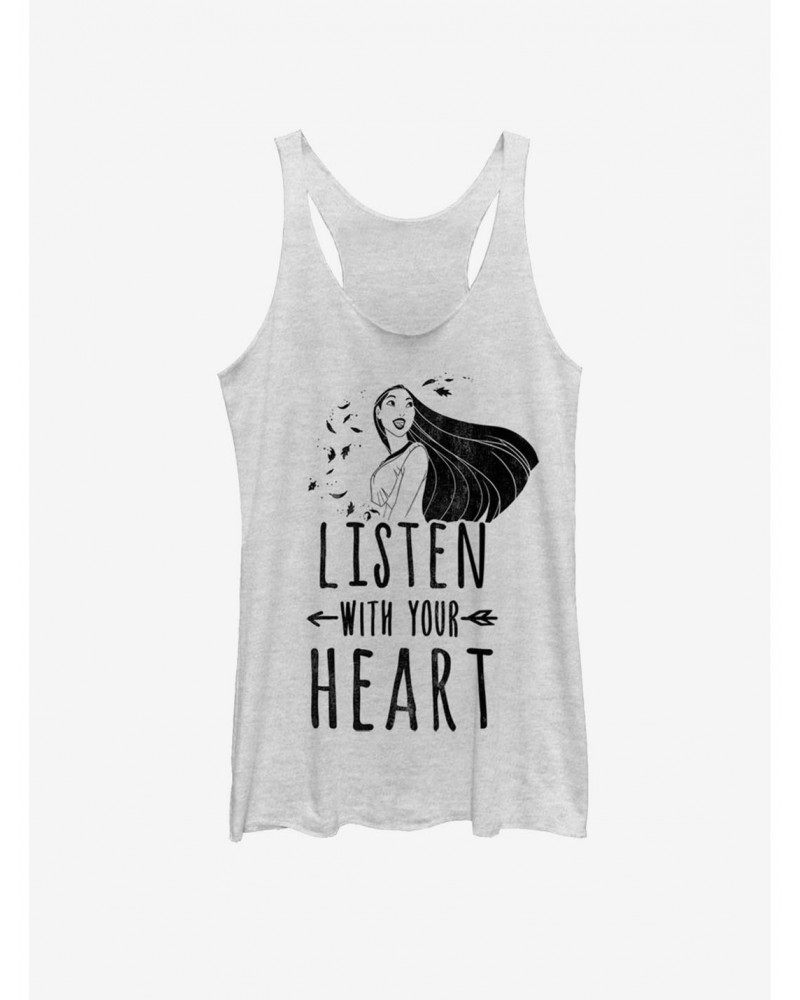 Disney Pocahontas Listen With Your Heart Pocahontas Girls Tank $6.63 Tanks